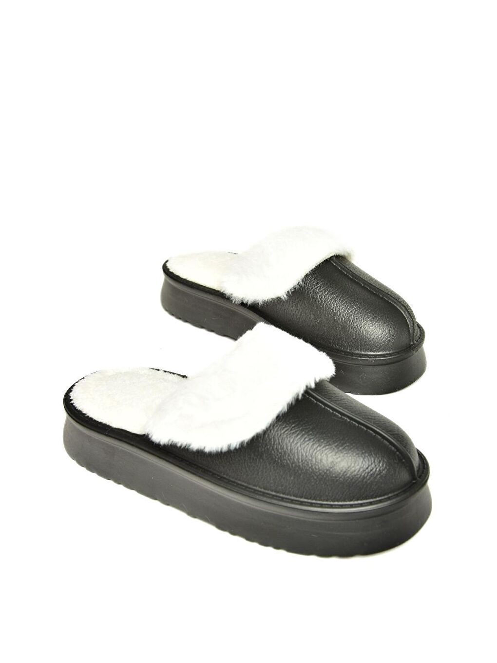 T918264209 Siyah Kadın Terlik-5