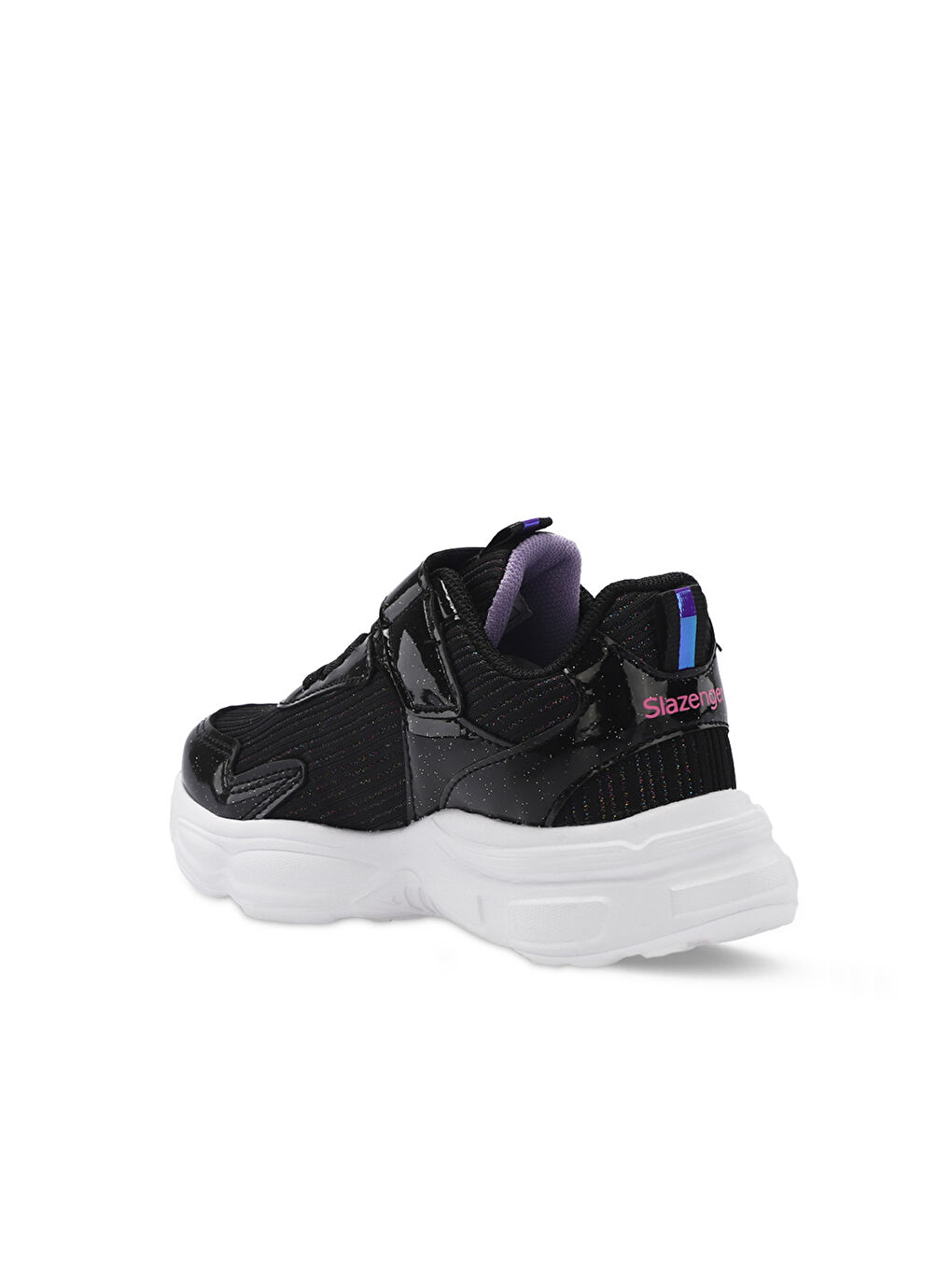 NOBLE I Kız Çocuk Cırt Cırtlı Siyah Günlük Spor Ayakkabısı-2