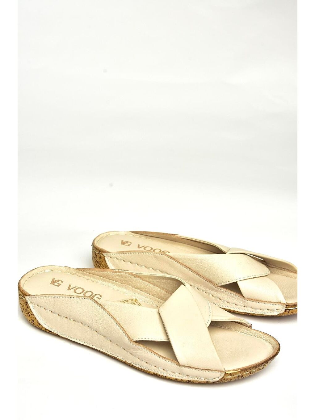 U5550600 Bej Kadın Terlik