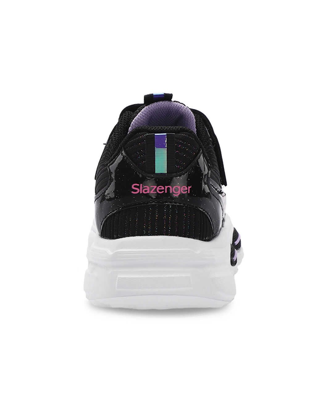 NOBLE I Kız Çocuk Cırt Cırtlı Siyah Günlük Spor Ayakkabısı-5