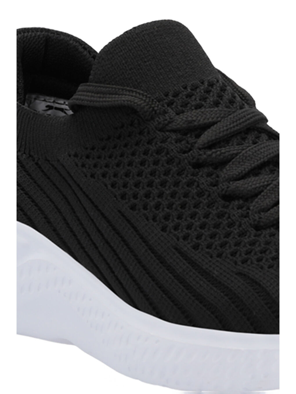 ALBORG Kadın Siyah / Beyaz Koşu & Yürüyüş Spor Ayakkabısı-3