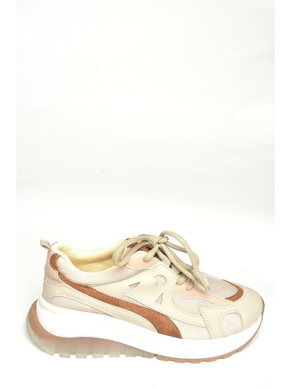 Bej U9732138 Vizon Kadın Sneakers