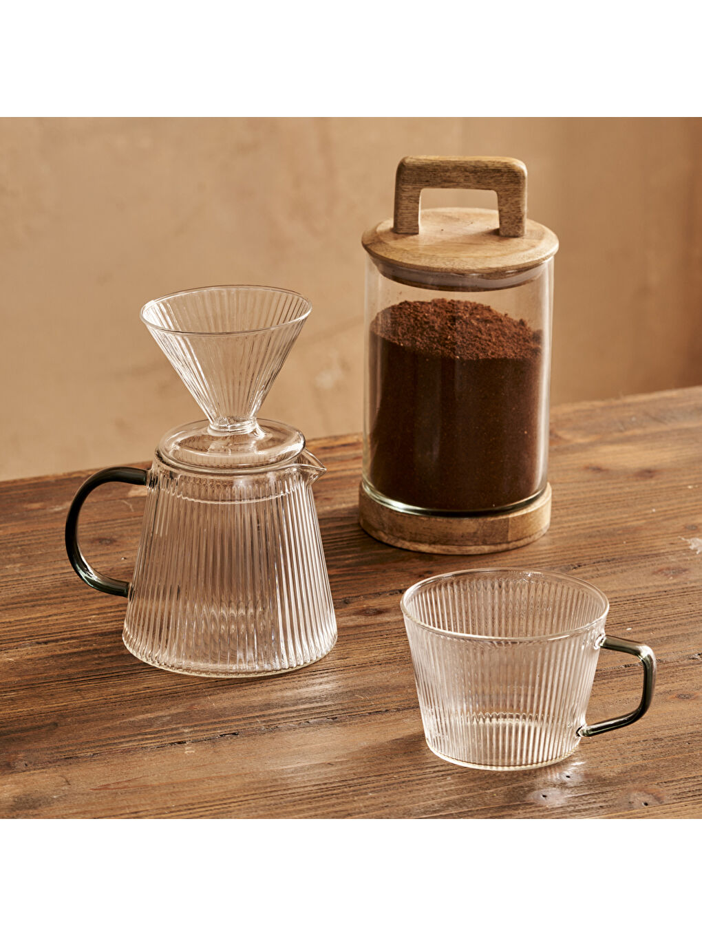 Bej Verre Kavanoz Naturel (600 ml)-3