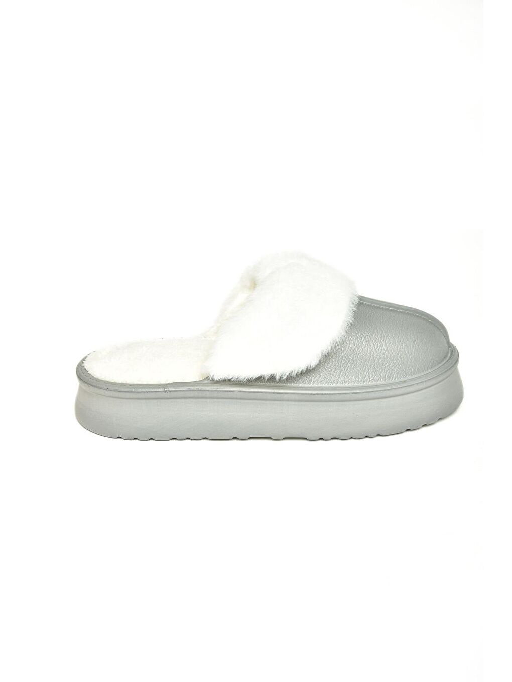 Fox Shoes T918264209 Gri Kadın Terlik