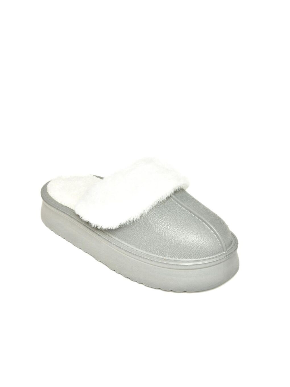 Fox Shoes T918264209 Gri Kadın Terlik - 1