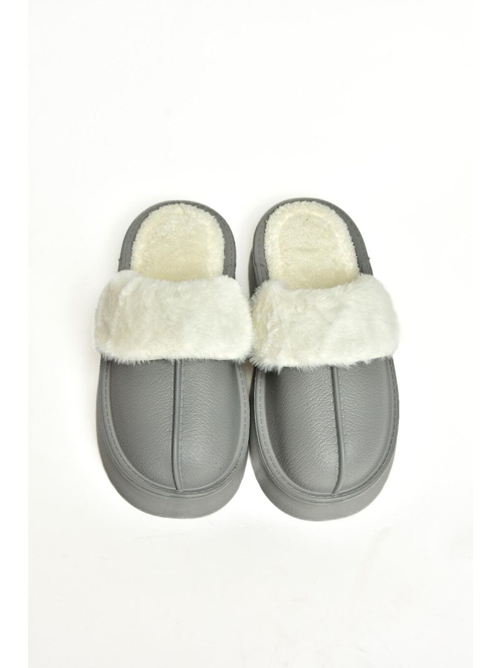 Fox Shoes T918264209 Gri Kadın Terlik - 4