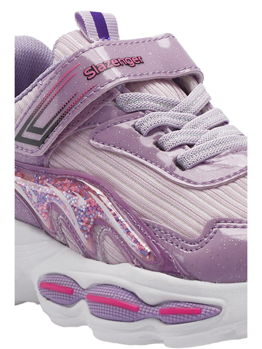 NOBLE I Kız Çocuk Cırt Cırtlı Lila Günlük Spor Ayakkabısı-3