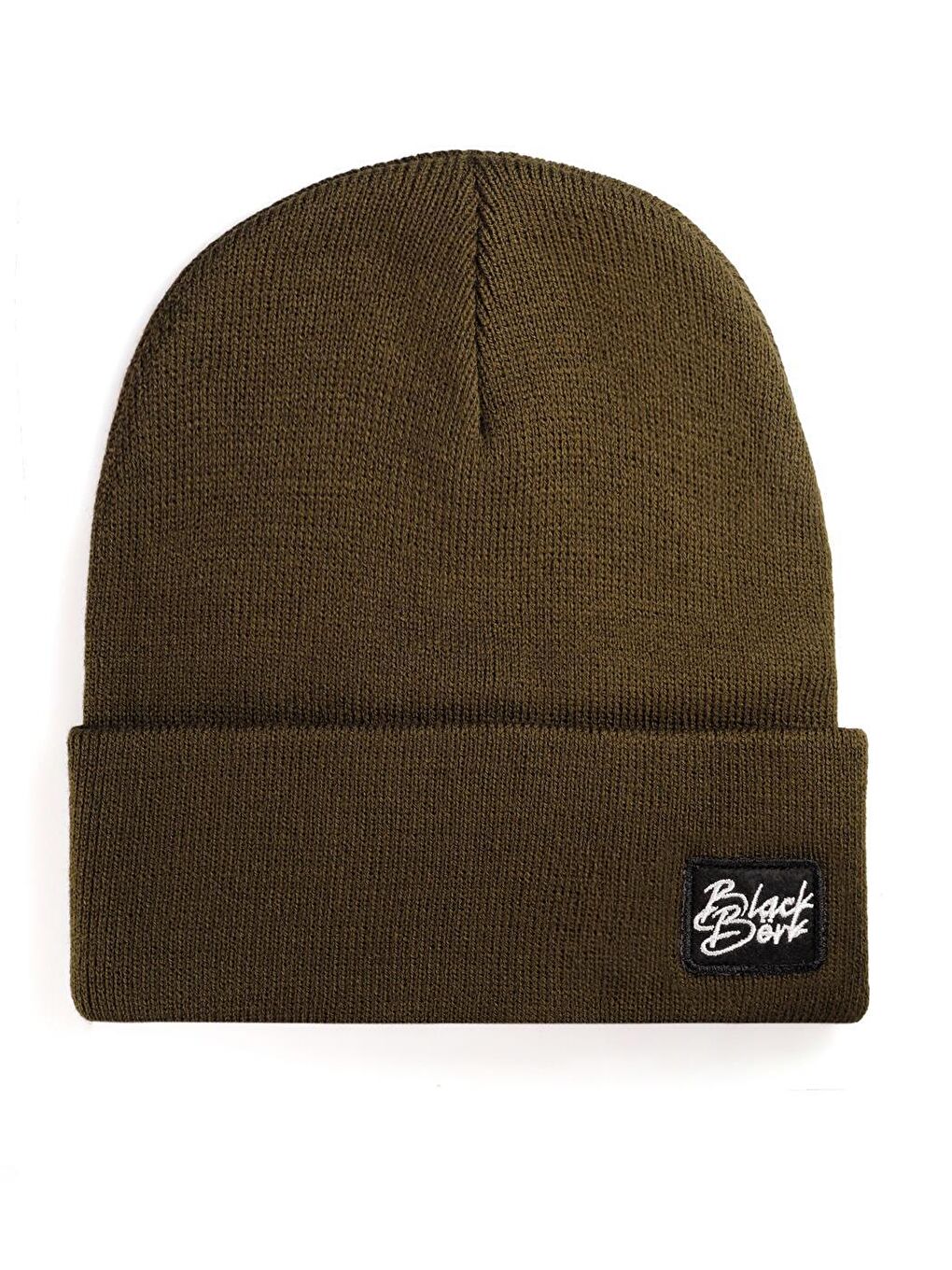 BlackBörk Bej V1 Akrilik Aslan - 13 Kod Logolu Unisex Haki Bere (Beanie) - 1