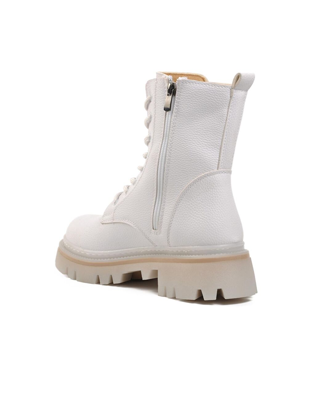 332086 Beyaz İçi Polarlı Kadın Postal Bot-3