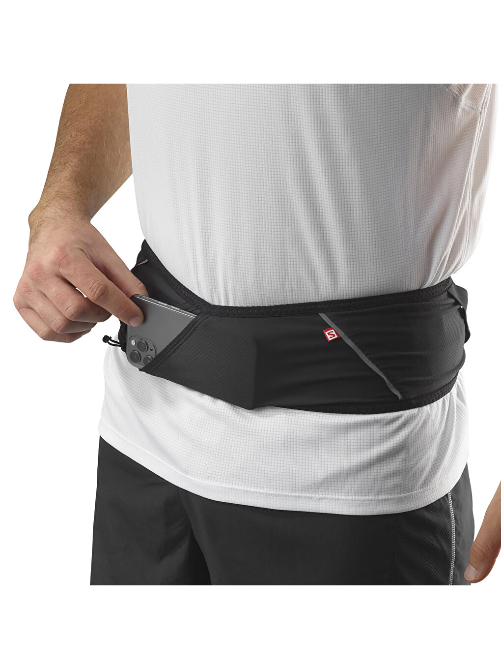 Pulse Belt Unisex Siyah Bel Çantası-1