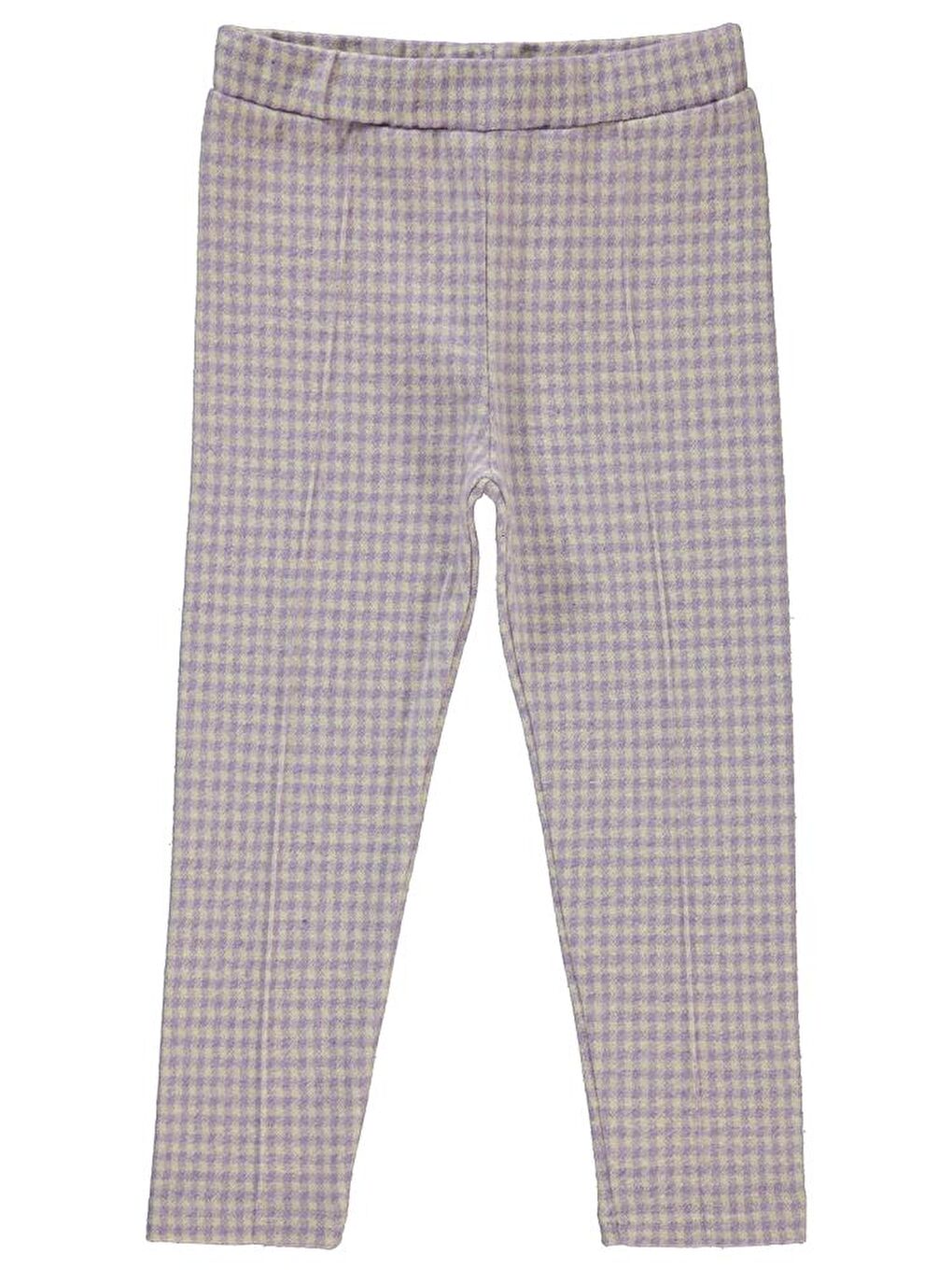 Mor Girls Pitikare Desen Çima Dikişli 10-13 Yaş Tayt - Lila 10-11 Yaş