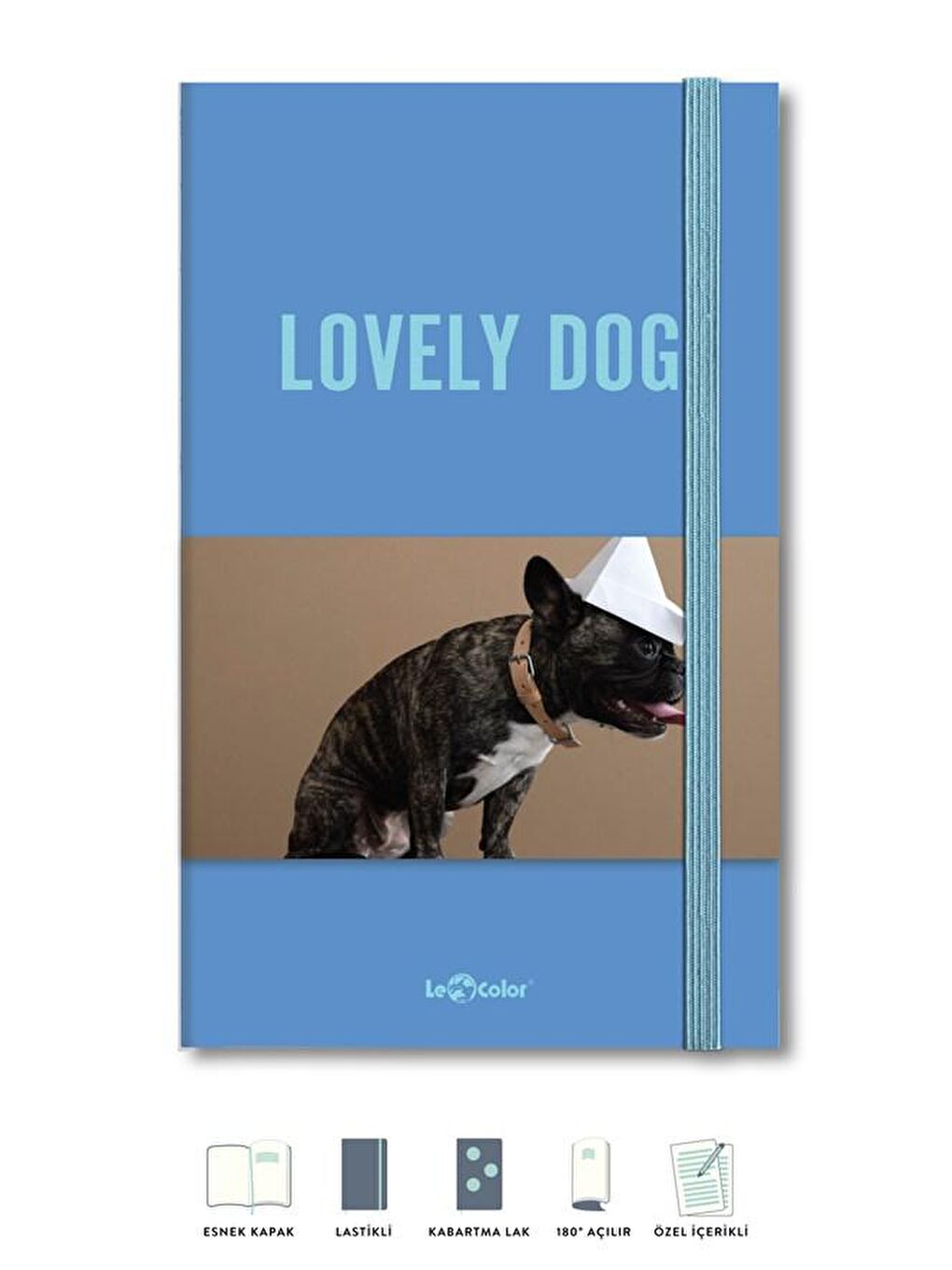 LE COLOR Köpek Dünyası Journal Düz - 1