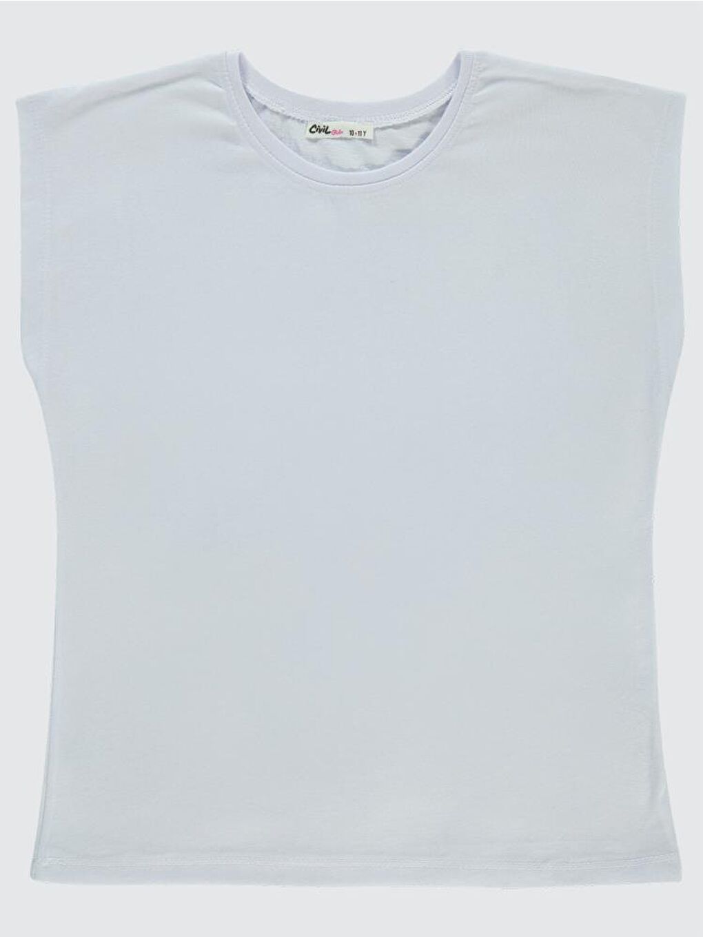 Girls Çizgili 10-13 Yaş Gömlek - Pembe 11-12 Yaş-2