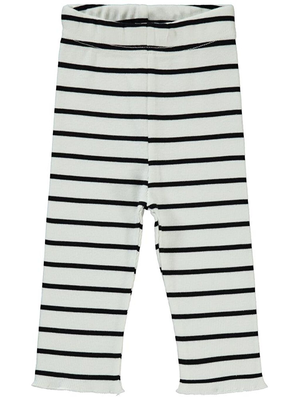 Baby Çizgili 6-18 Ay Tayt - Siyah 9-12 Ay