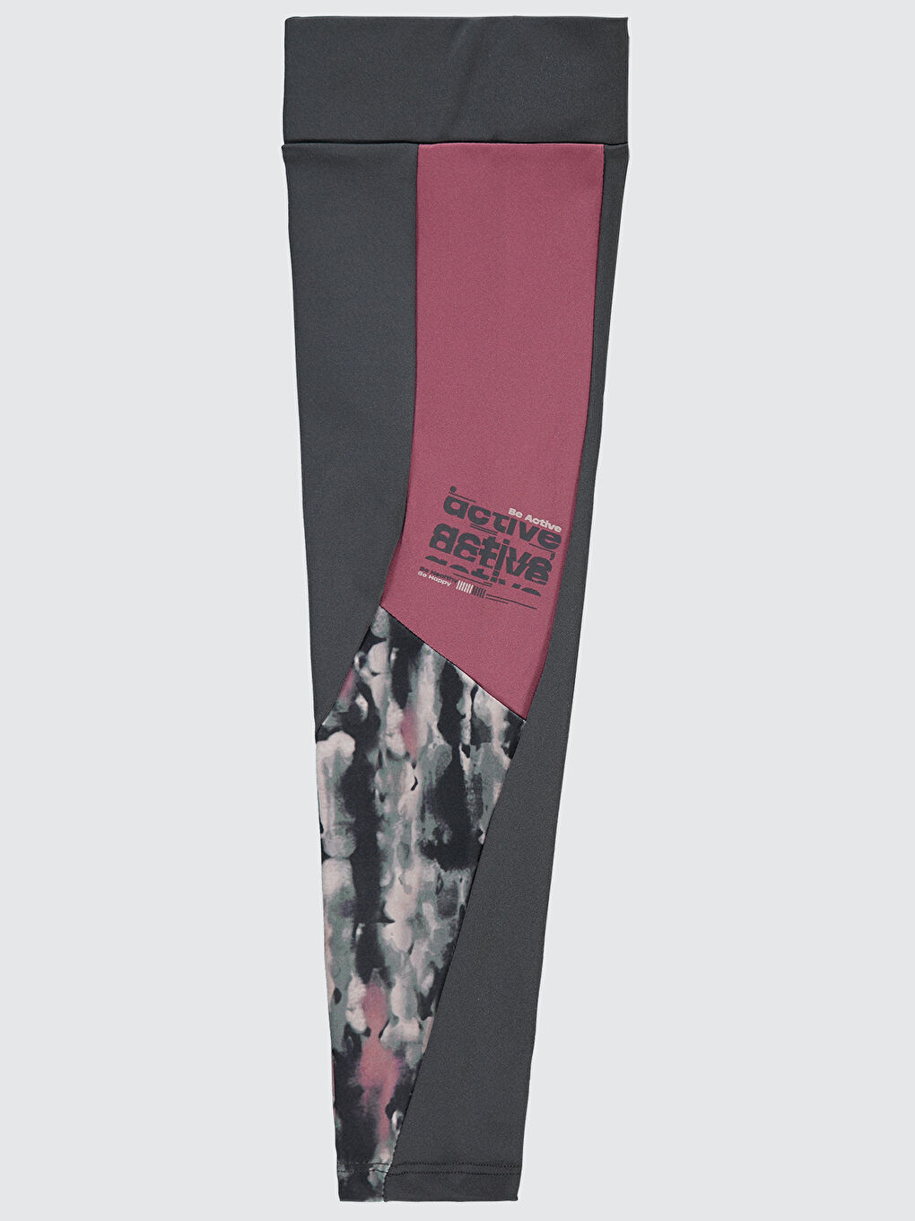 Gri Girls Kız Çocuk Tayt 2-5 Yaş Açık Füme-2