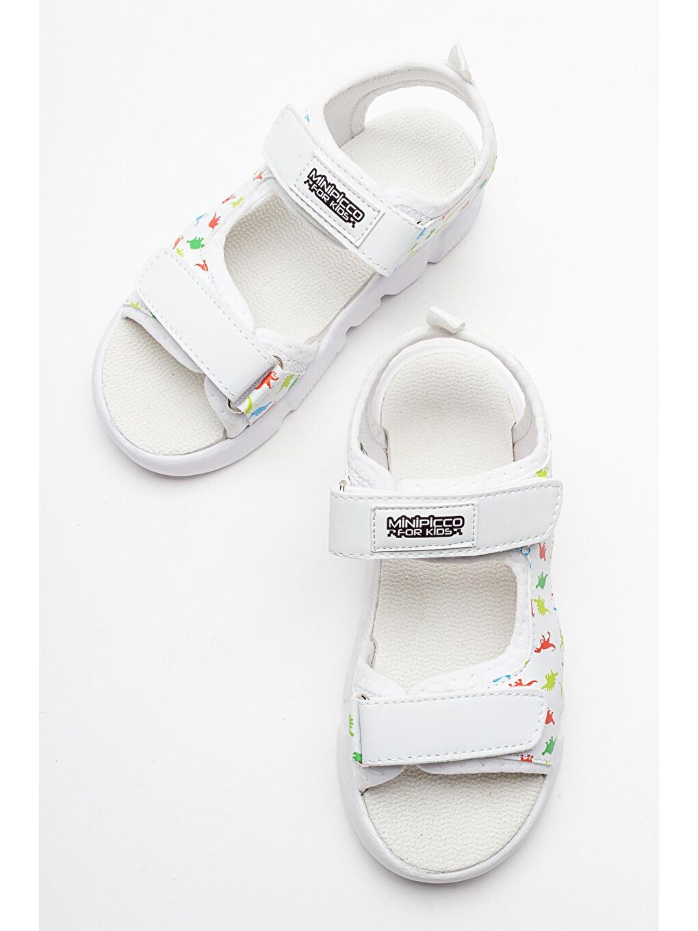 Erkek Çocuk Beyaz Anatomik Spor Sandalet-2