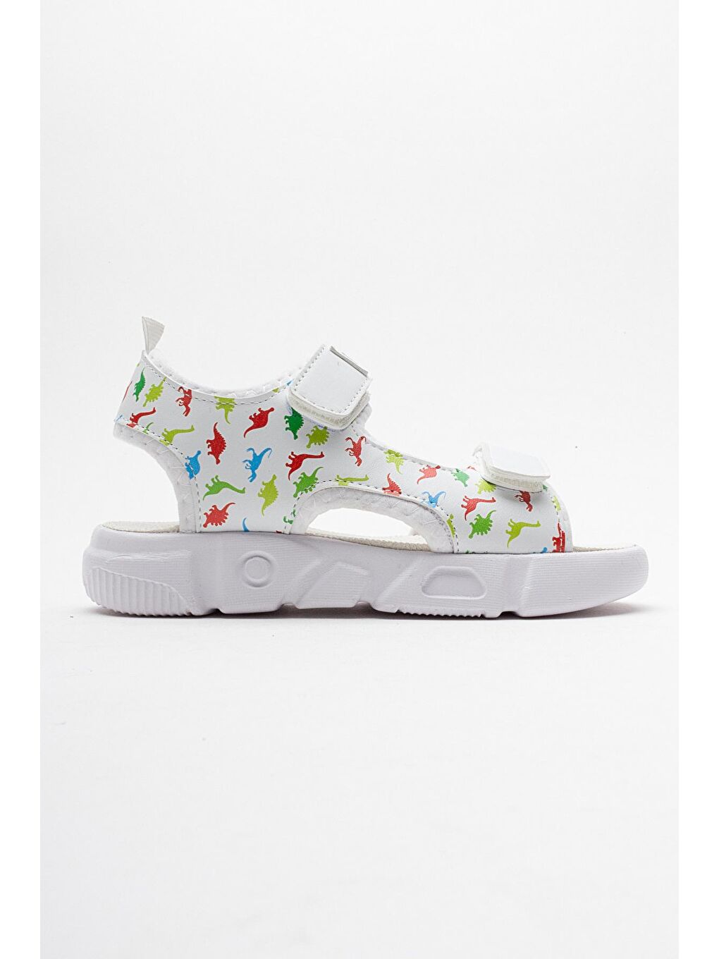 Erkek Çocuk Beyaz Anatomik Spor Sandalet-4