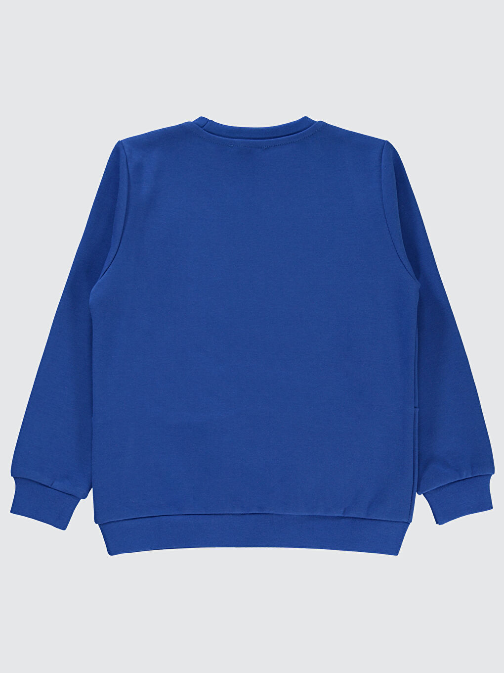 Boys Erkek Çocuk Sweatshirt 10-13 Yaş Saks Mavisi-1