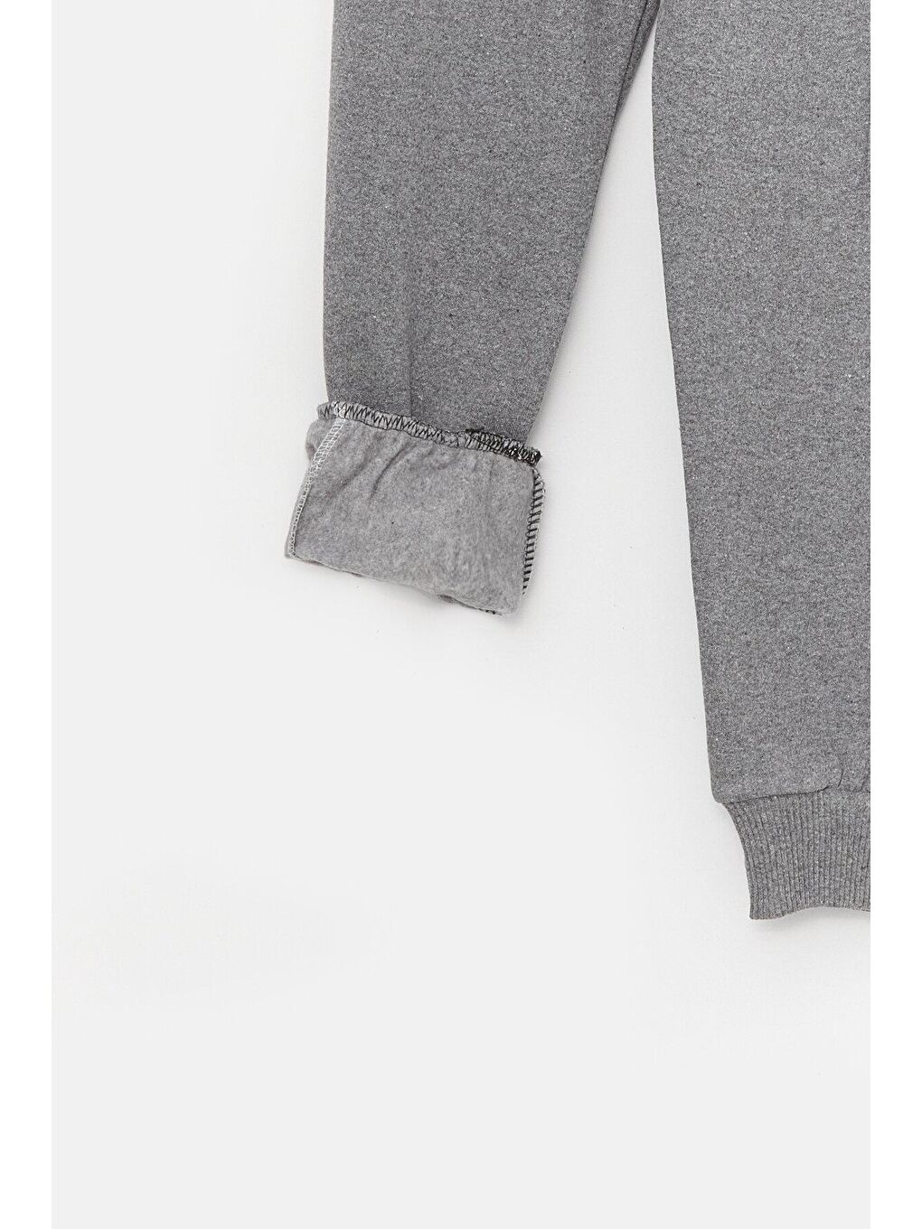 Gri Kargo Cepli Erkek Çocuk Eşofman Altı-2