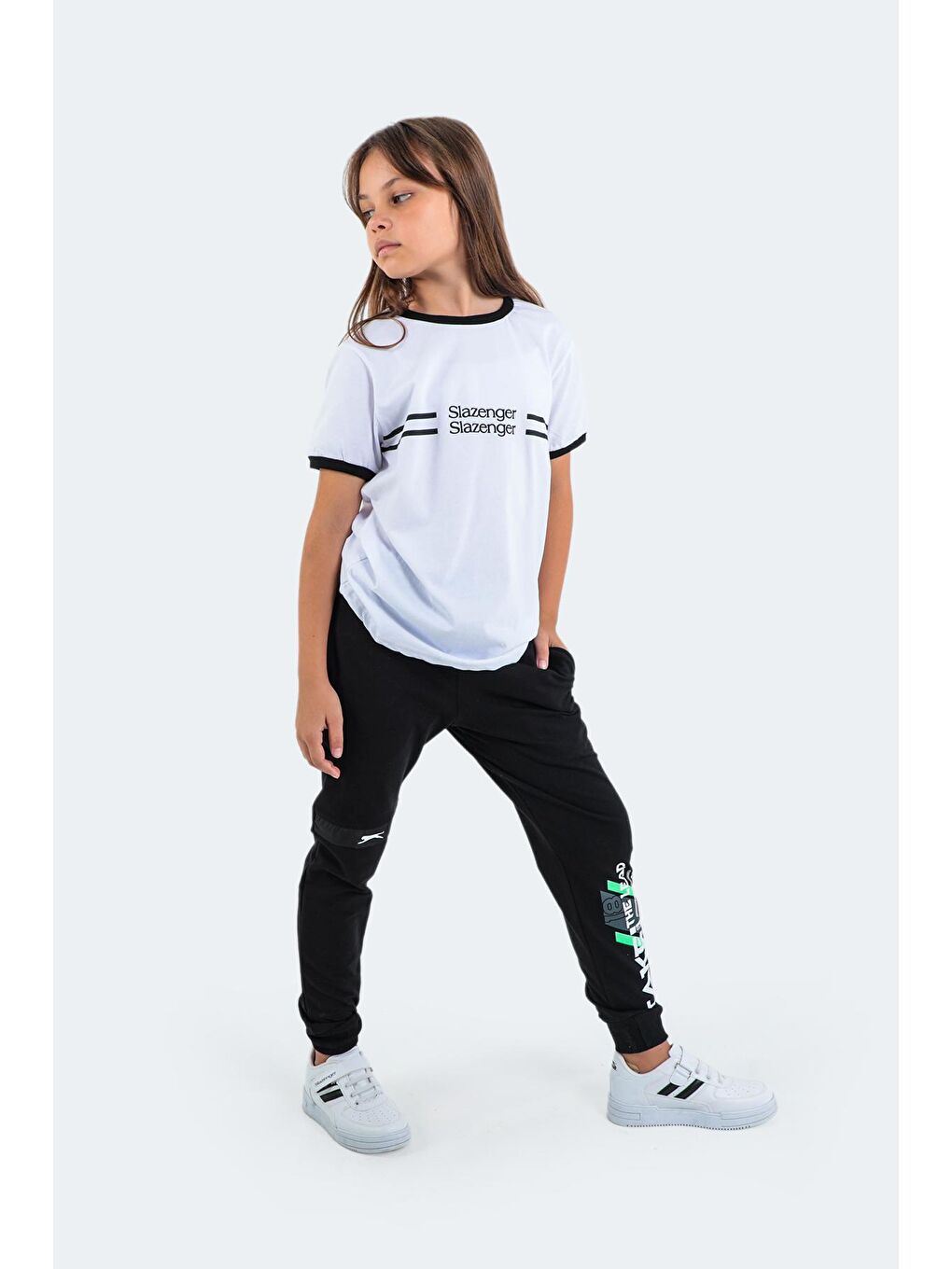 DEVAN Unisex Çocuk Eşofman Altı Siyah-1