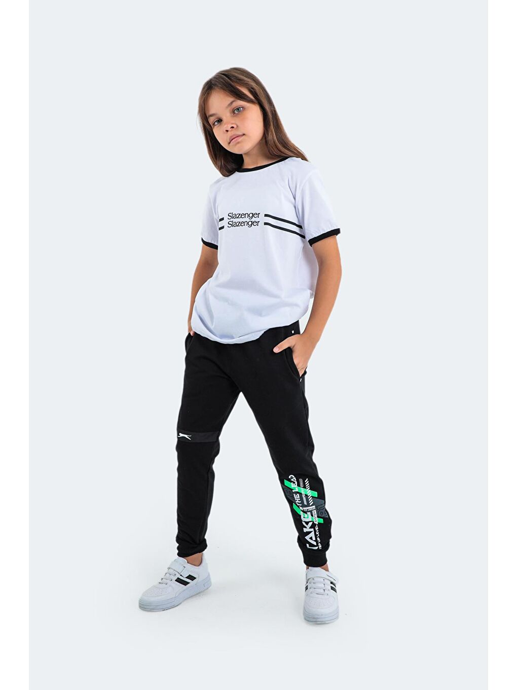 DEVAN Unisex Çocuk Eşofman Altı Siyah-2