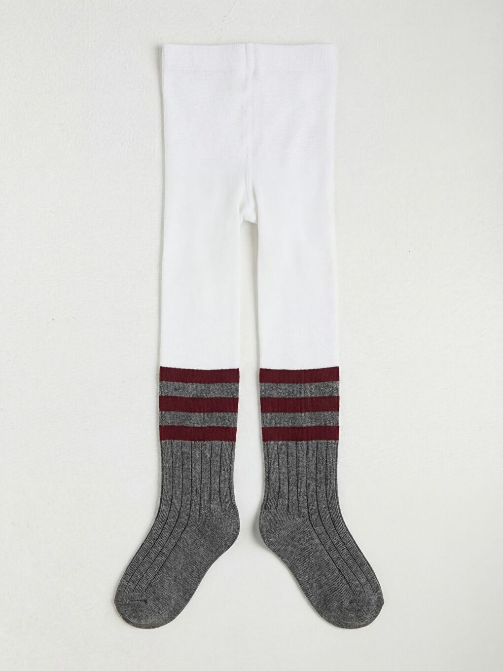 Antrasit Girls Derbili New College 3-11 Yaş Kız Külotlu Çorap