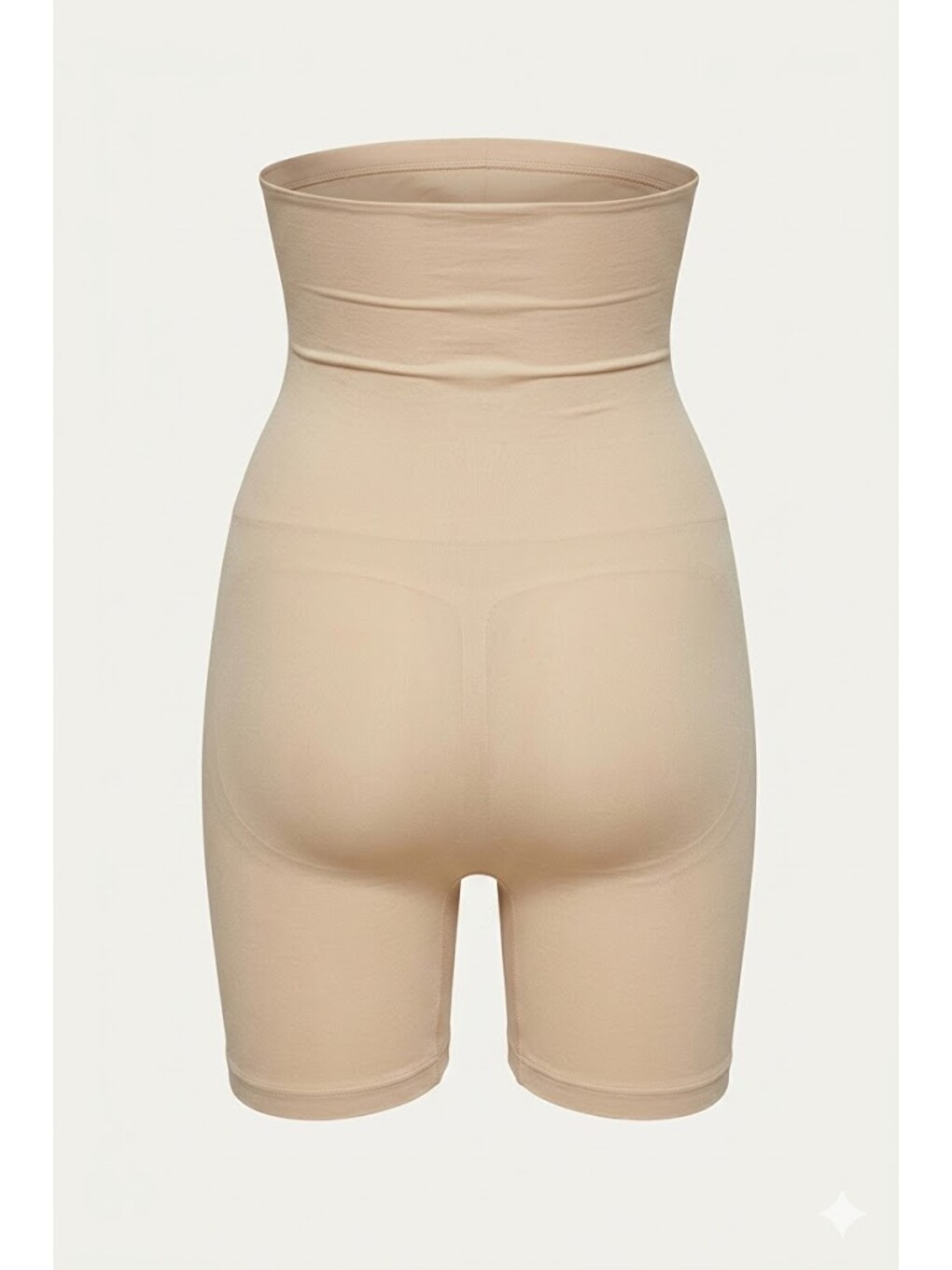 Bej C12014 Kadın Double Korse Boxer Ten-1
