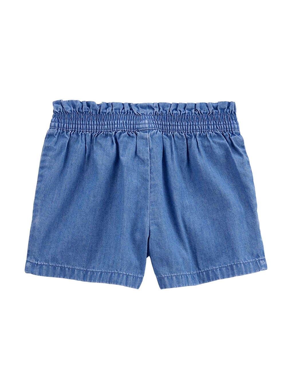 Mavi Küçük Kız Çocuk Denim Şort-1