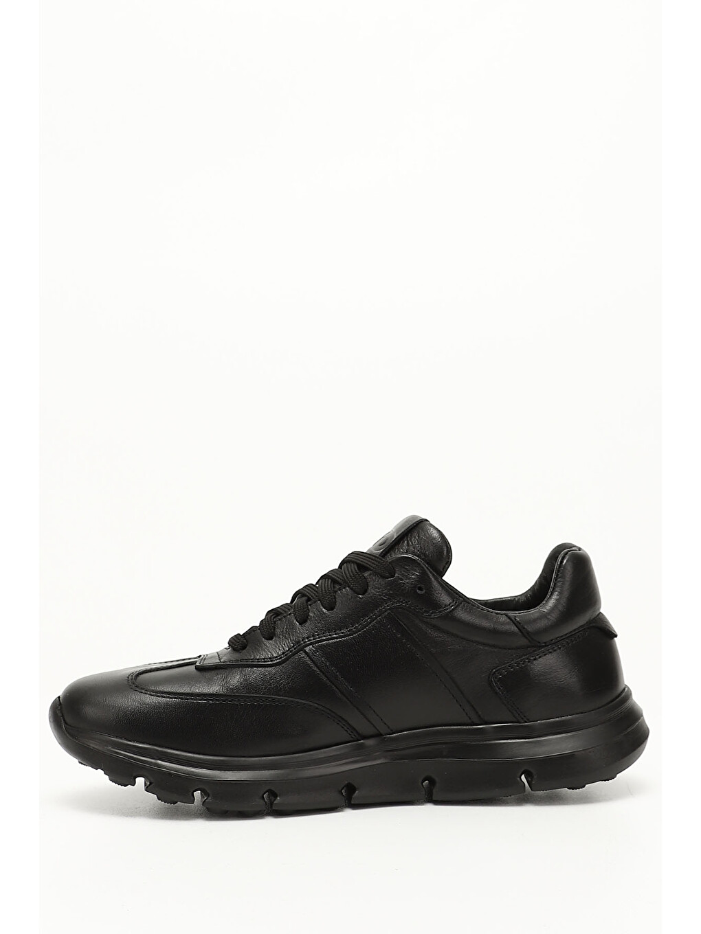 Mor Zümrüt-siyah Platinum Hakiki Deri Bağcıklı Erkek Günlük Sneaker 31690-2