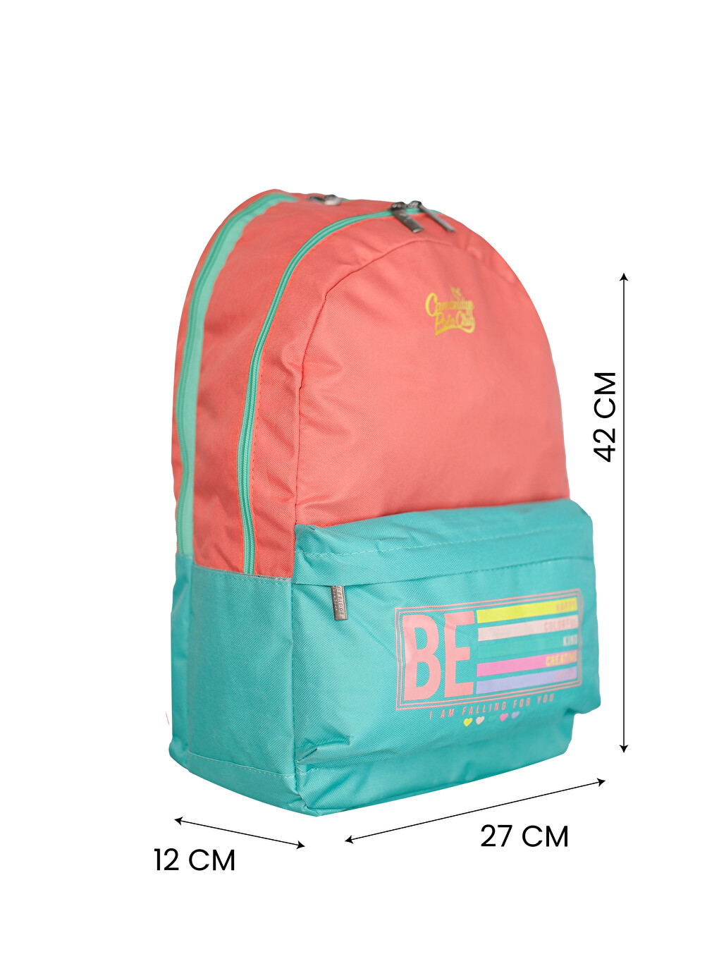 Be Happy Çift Ana Bölmeli Unisex Çocuk İlkokul Çantası-4