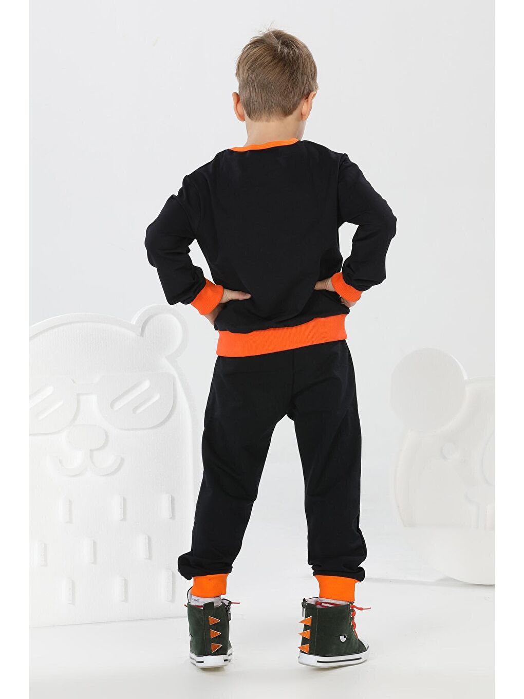 Siyah Yo Erkek Eşofman Takım-1