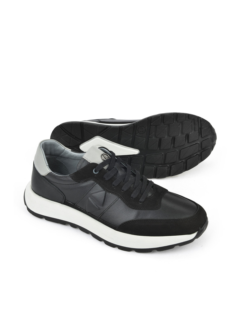 Erkek Hakiki Deri Sneaker 1531037z2417 Siyah-3