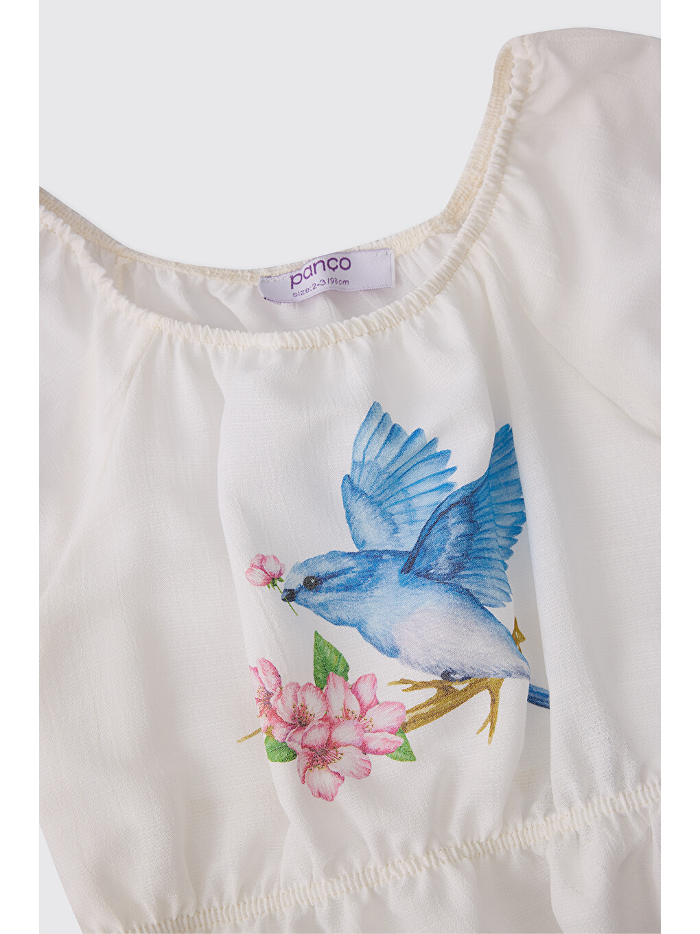 Kız Bebek Ekru Bluz-2