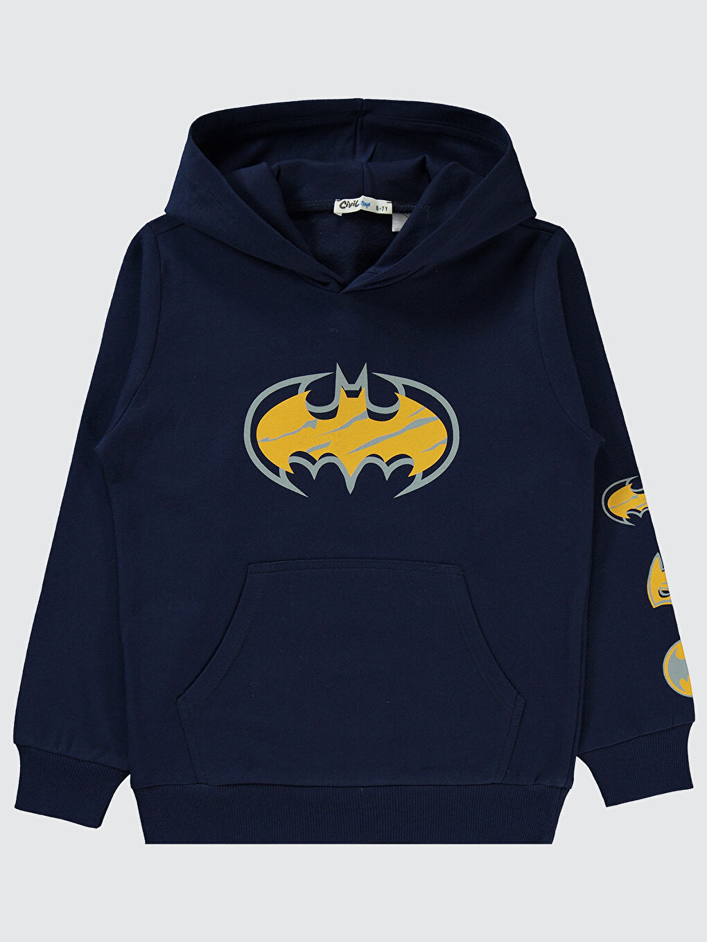 Civil Batman Erkek Çocuk Sweatshirt 10-13 Yaş Lacivert