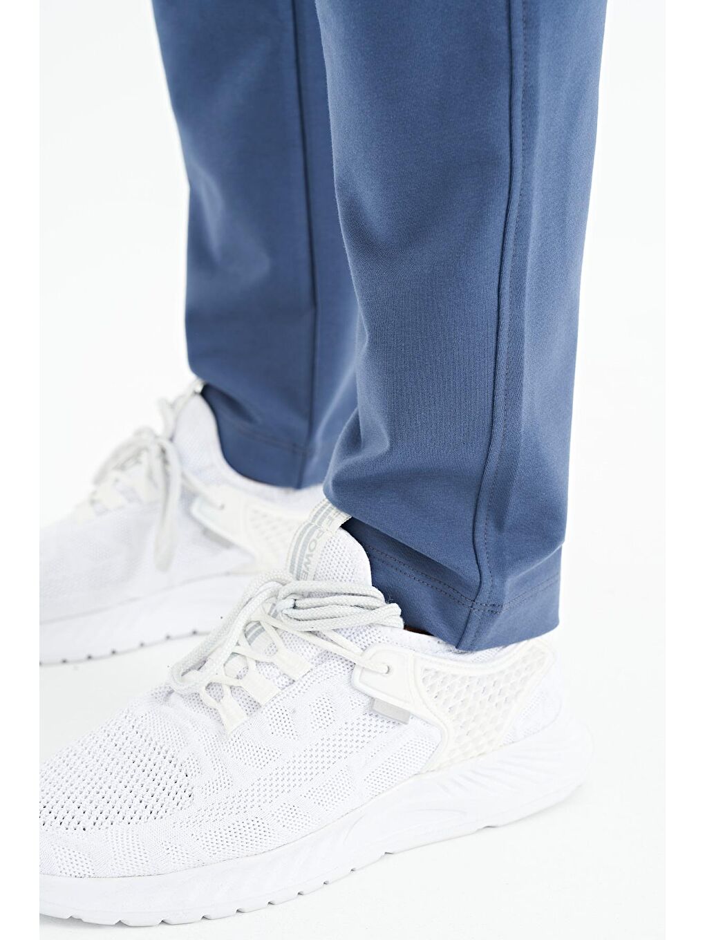 Petrol Logo Nakış Detaylı Yan Cepli Standart Kalıp Erkek Eşofman Alt - 84967-3