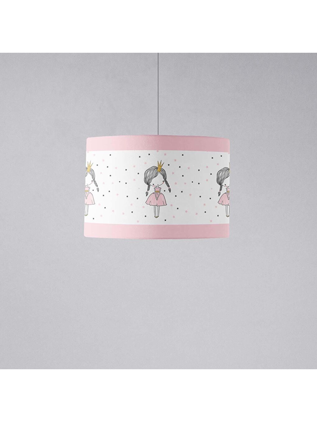 Karışık Prenses Taçlı Kız Avize Modeli L768