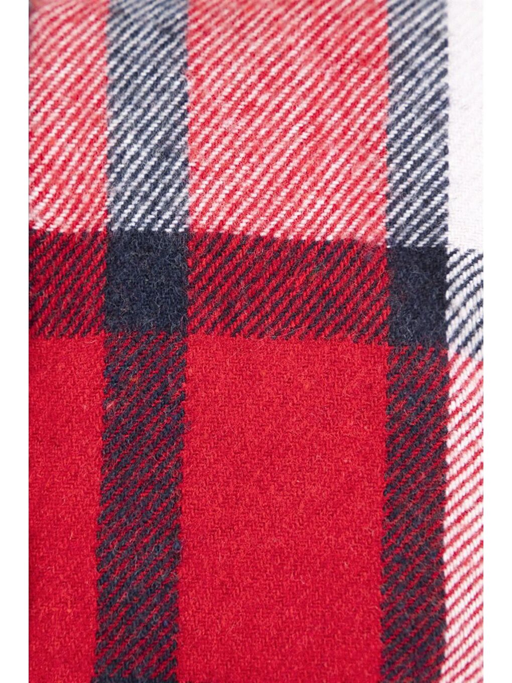 Siyah Büyük Beden Kışlık Ekose Kareli Oduncu Erkek Renkli Gömlek-3