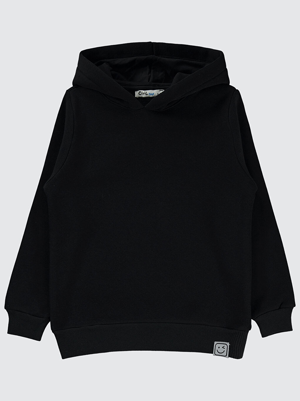 Boys Erkek Çocuk Sweatshirt 6-9 Yaş Siyah