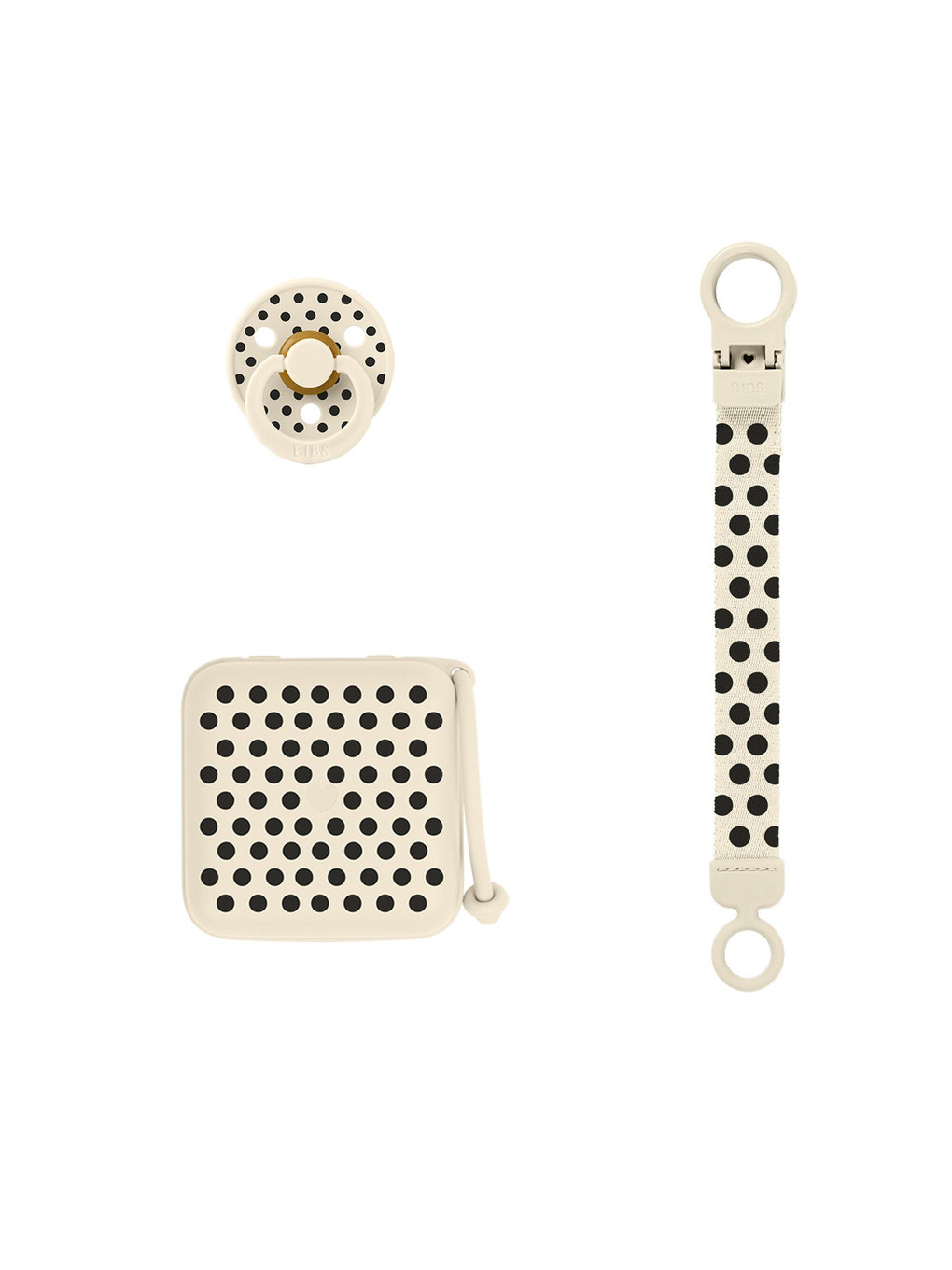 Polka Soothe&go Hediye Seti Ivory Black 6+ Ay-2