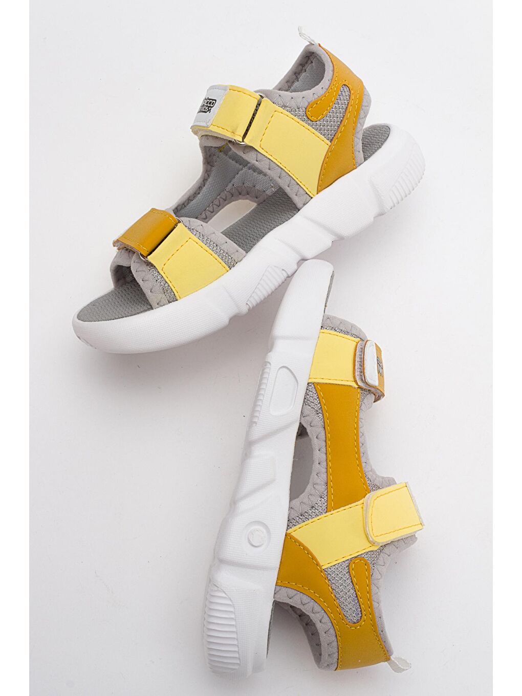 Erkek Çocuk Sarı Anatomik Spor Sandalet-3