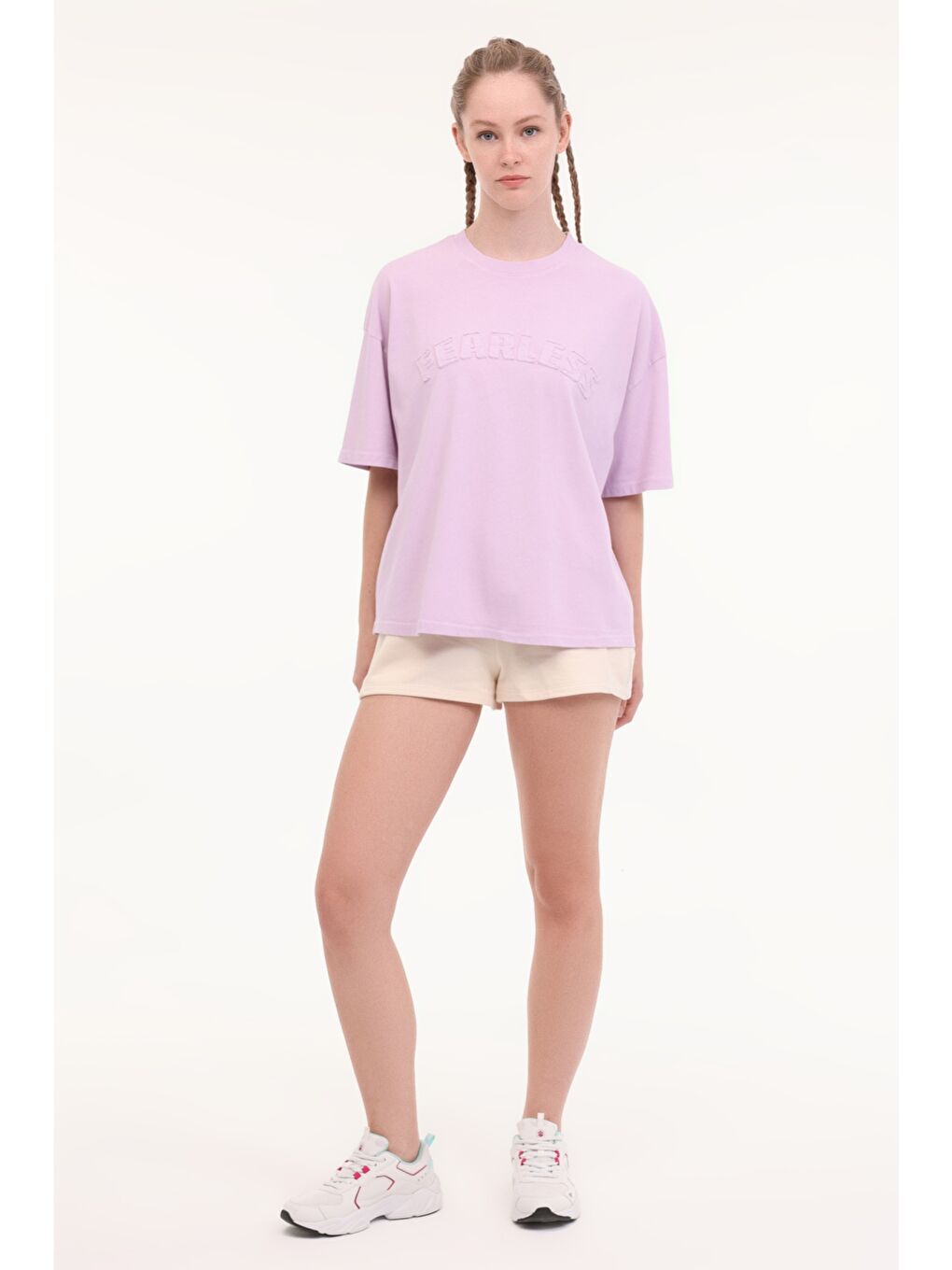 WL MONA 20BKK26 5FX Bej Kadın Şort-3