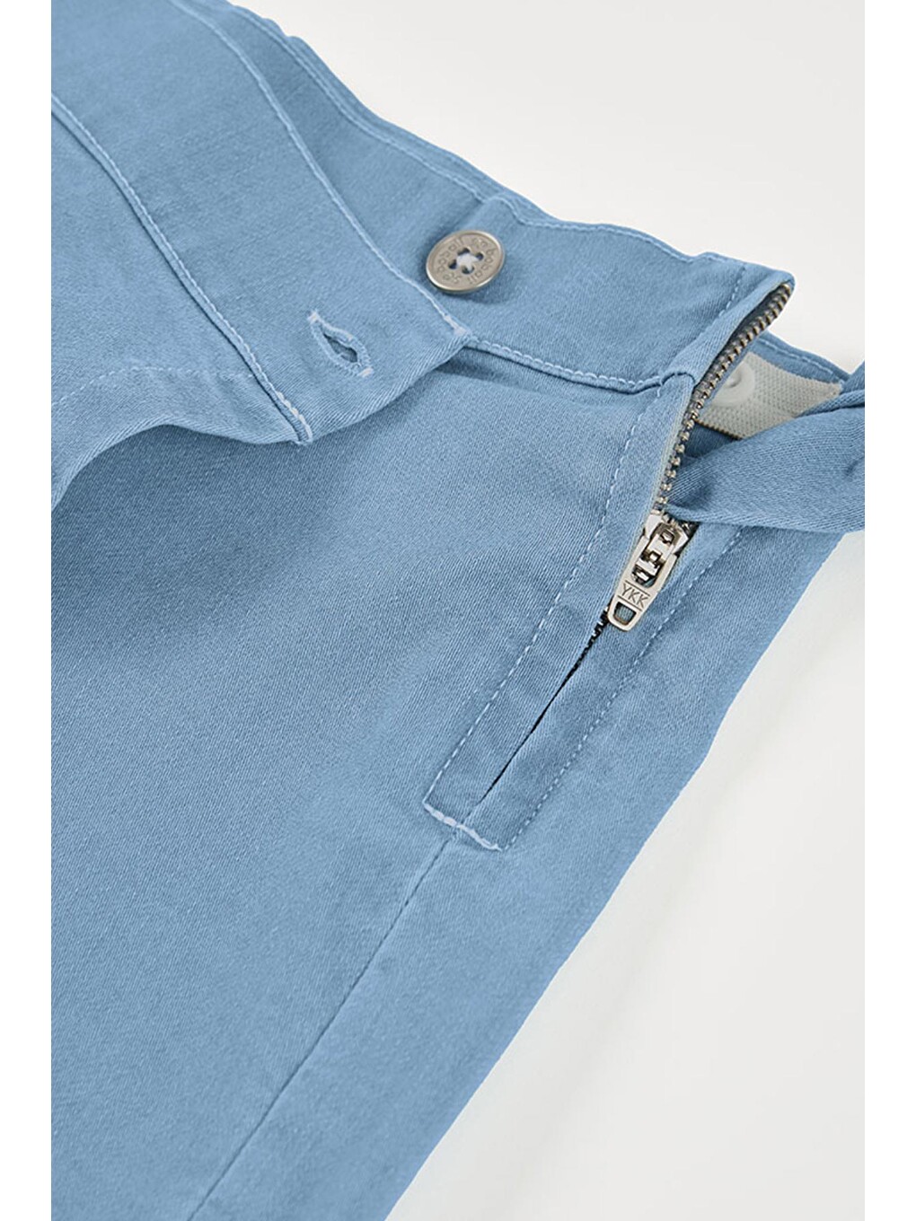 Denim Şort Etek 2 Yaş-6 Yaş Mavi-2