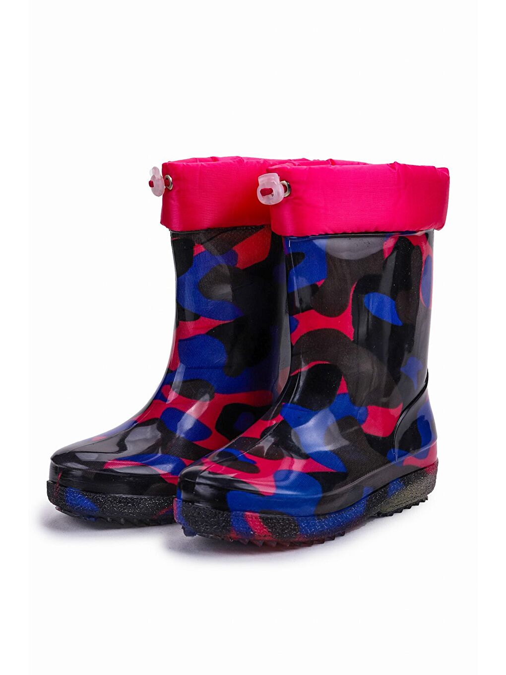 Lacivert Savana Su Geçirmez Kız Çocuk Yağmur Çizmesi-2