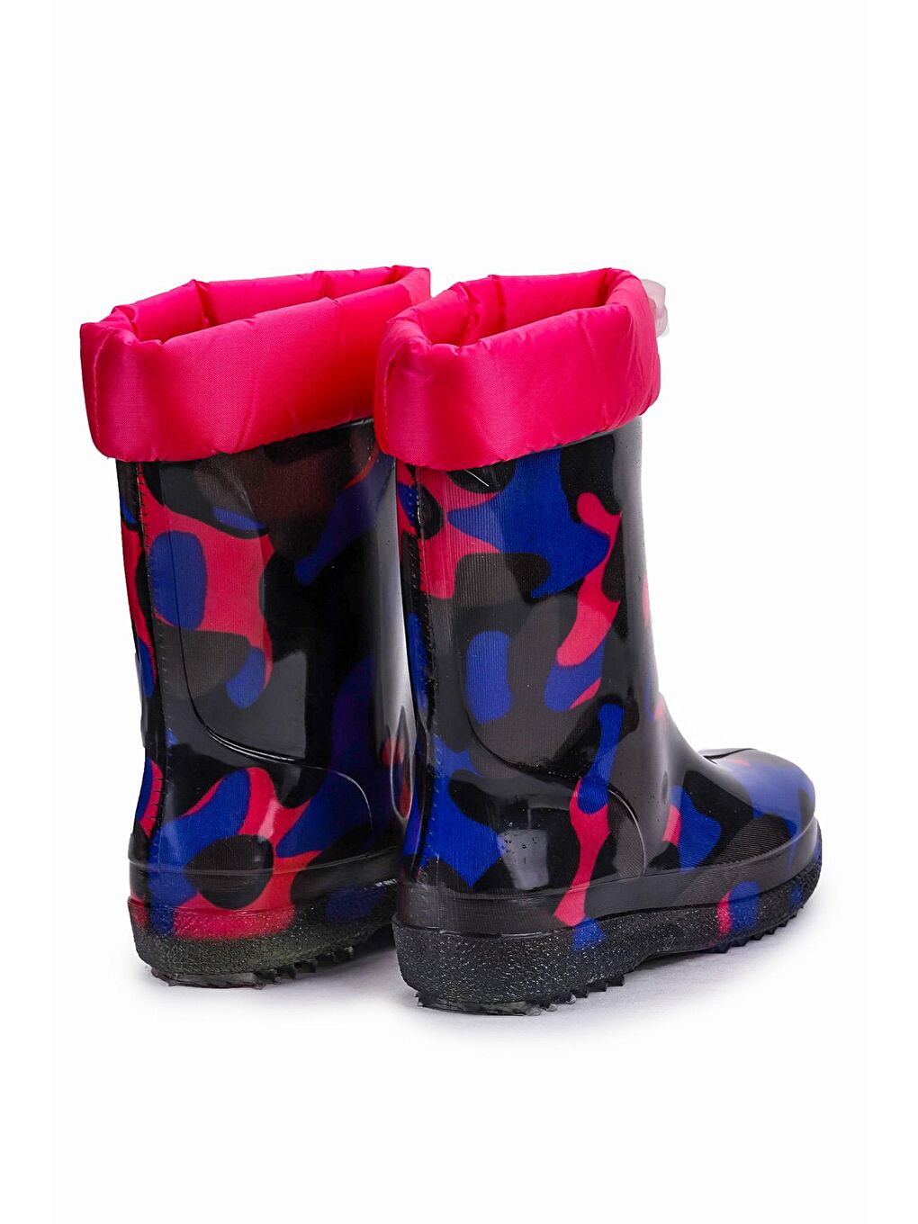 Lacivert Savana Su Geçirmez Kız Çocuk Yağmur Çizmesi-3