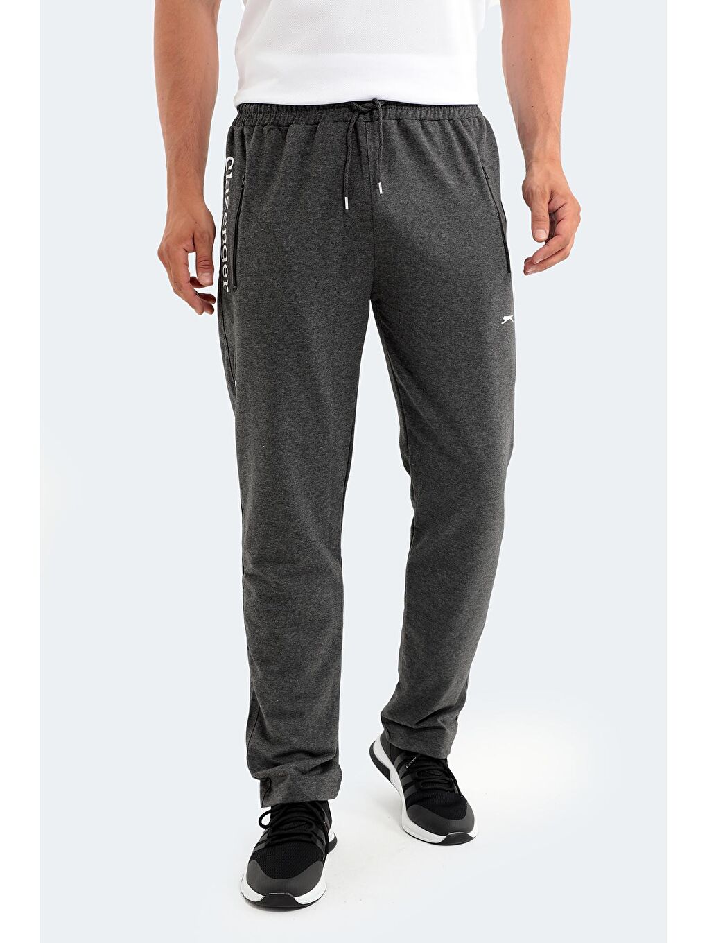 PANTO Erkek Eşofman Altı Koyu Gri-1