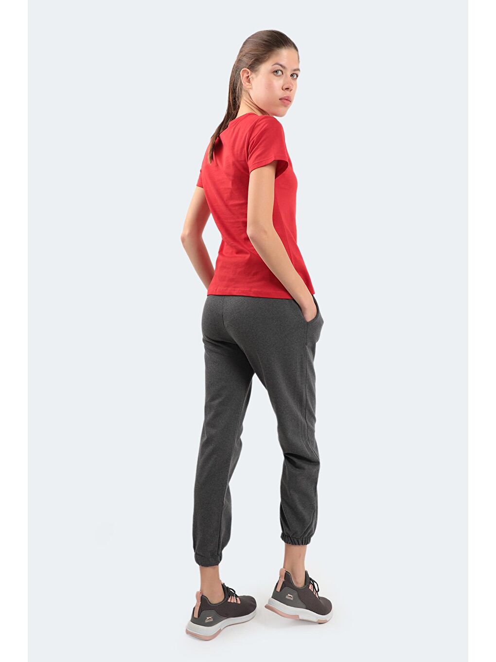 KAISA Kadın Eşofman Altı Koyu Gri-1