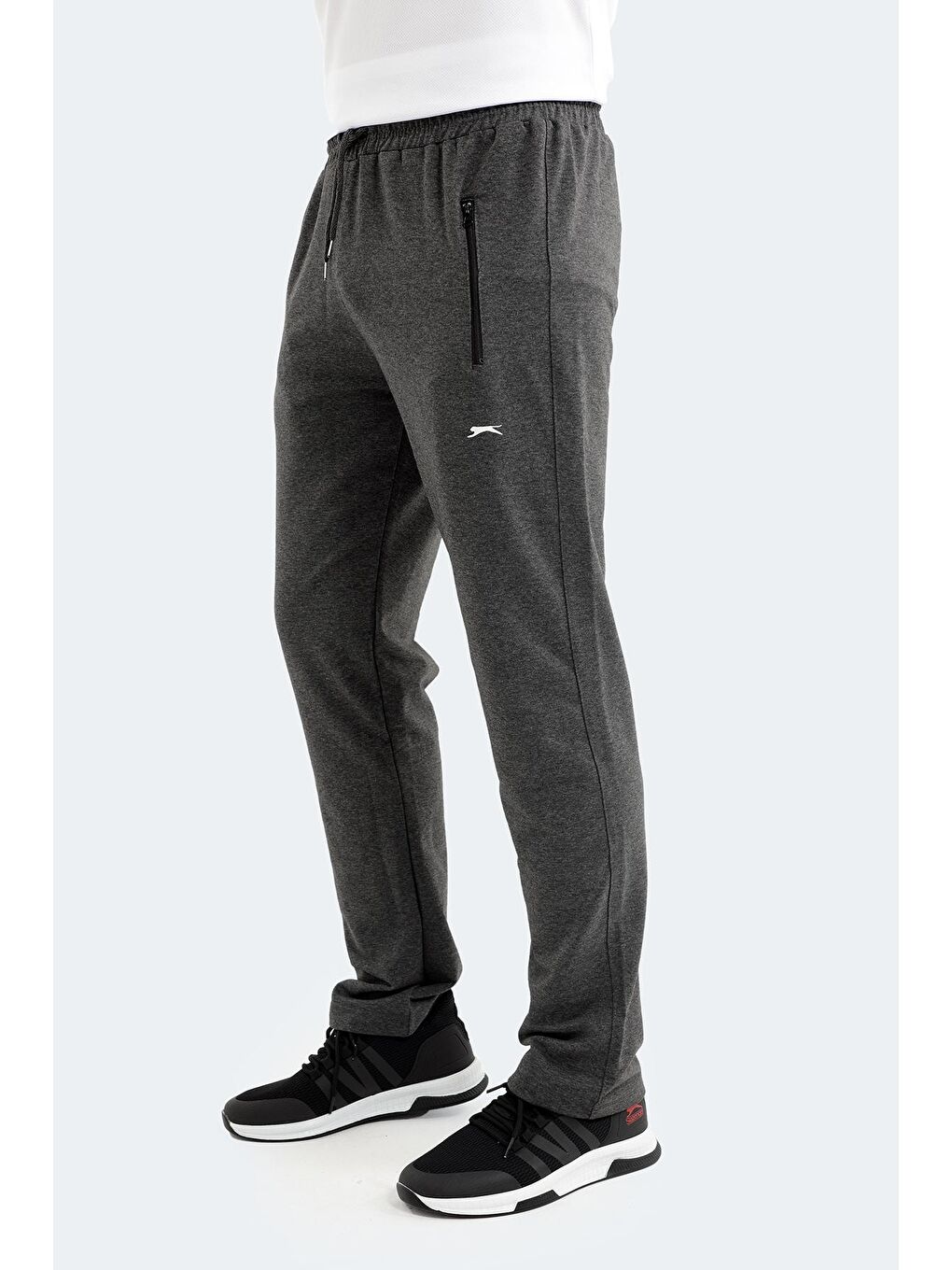 PANTO Erkek Eşofman Altı Koyu Gri-2