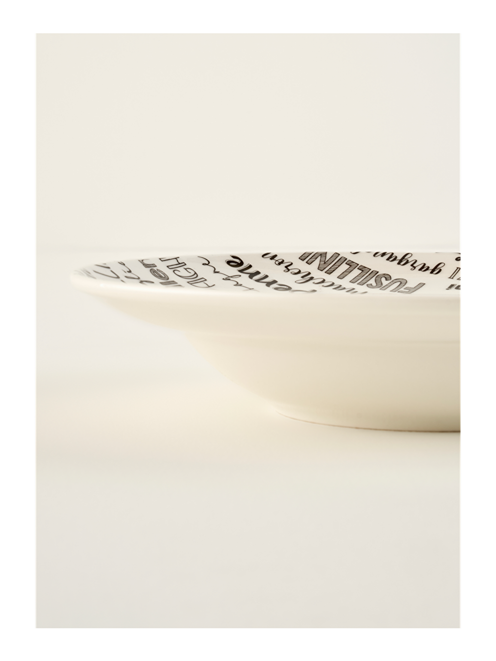 Alfredo Porselen Makarna Tabağı Siyah (28 Cm)-2