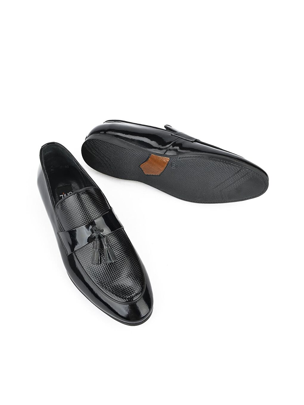 Erkek Hakiki Deri Klasik Ayakkabı 111985 1032 Siyah-5