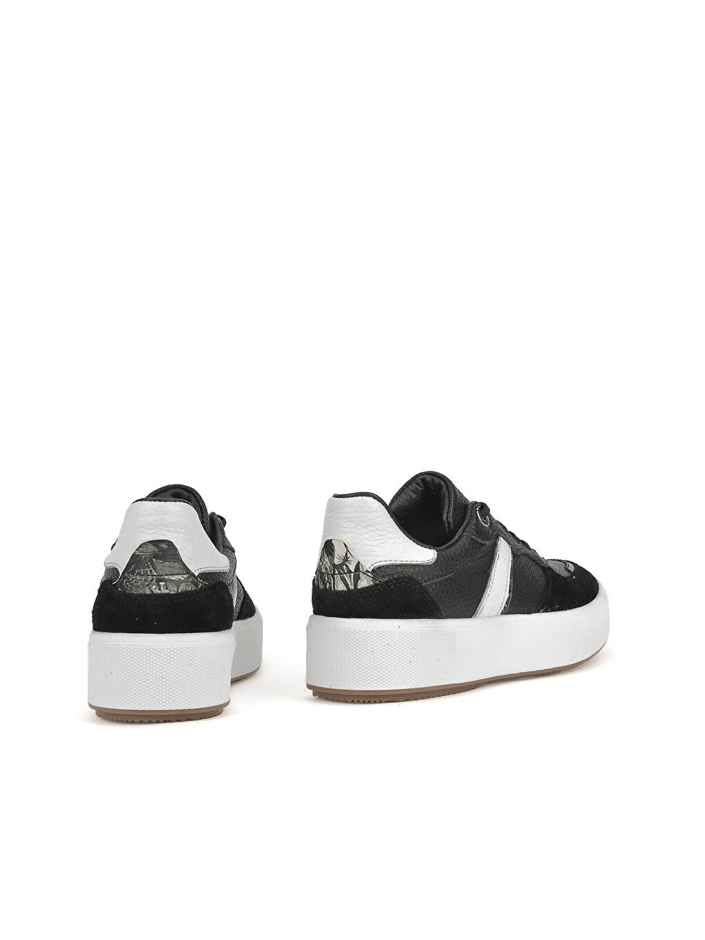 Kadın Hakiki Deri Sneaker 1231000 4586 Siyah-2